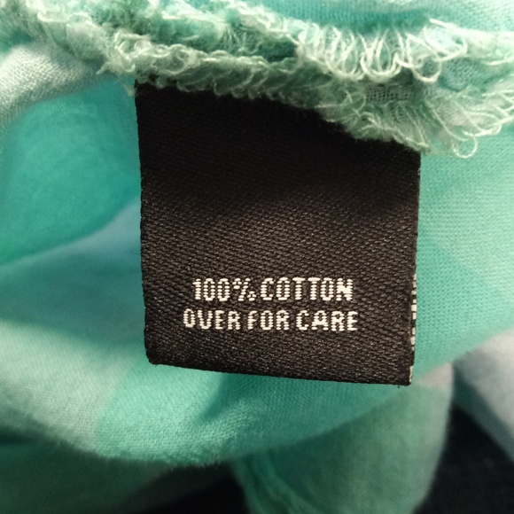 Relativity Women's Green Blue Checkered Long Sleeve Button-down Shirt L - Picture 6 of 7